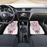 Queensland Maori Rugby Nga Hau e Wha Car Mats White Motif