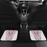 Queensland Maori Rugby Nga Hau e Wha Car Mats White Motif