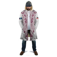 Queensland Maori Rugby Nga Hau e Wha Cloak White Motif - Polynesian Pride