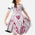 Queensland Maori Rugby Nga Hau e Wha Family Matching Puletasi and Hawaiian Shirt White Motif