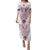 Queensland Maori Rugby Nga Hau e Wha Family Matching Puletasi and Hawaiian Shirt White Motif
