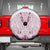 Queensland Maori Rugby Nga Hau e Wha Spare Tire Cover White Motif
