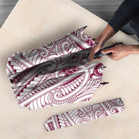 Queensland Maori Rugby Nga Hau e Wha Umbrella White Motif - Polynesian Pride