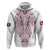 Queensland Maori Rugby Nga Hau e Wha Zip Hoodie White Motif