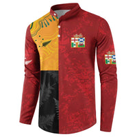 Custom British Lions-AUNZ Button Sweatshirt Australia-New Zealand Indigenous Motif LT9 - Polynesian Pride