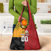 Custom British Lions-AUNZ Grocery Bag Australia-New Zealand Indigenous Motif LT9 - Polynesian Pride
