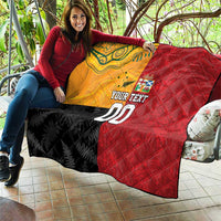Custom British Lions-AUNZ Quilt Australia-New Zealand Indigenous Motif