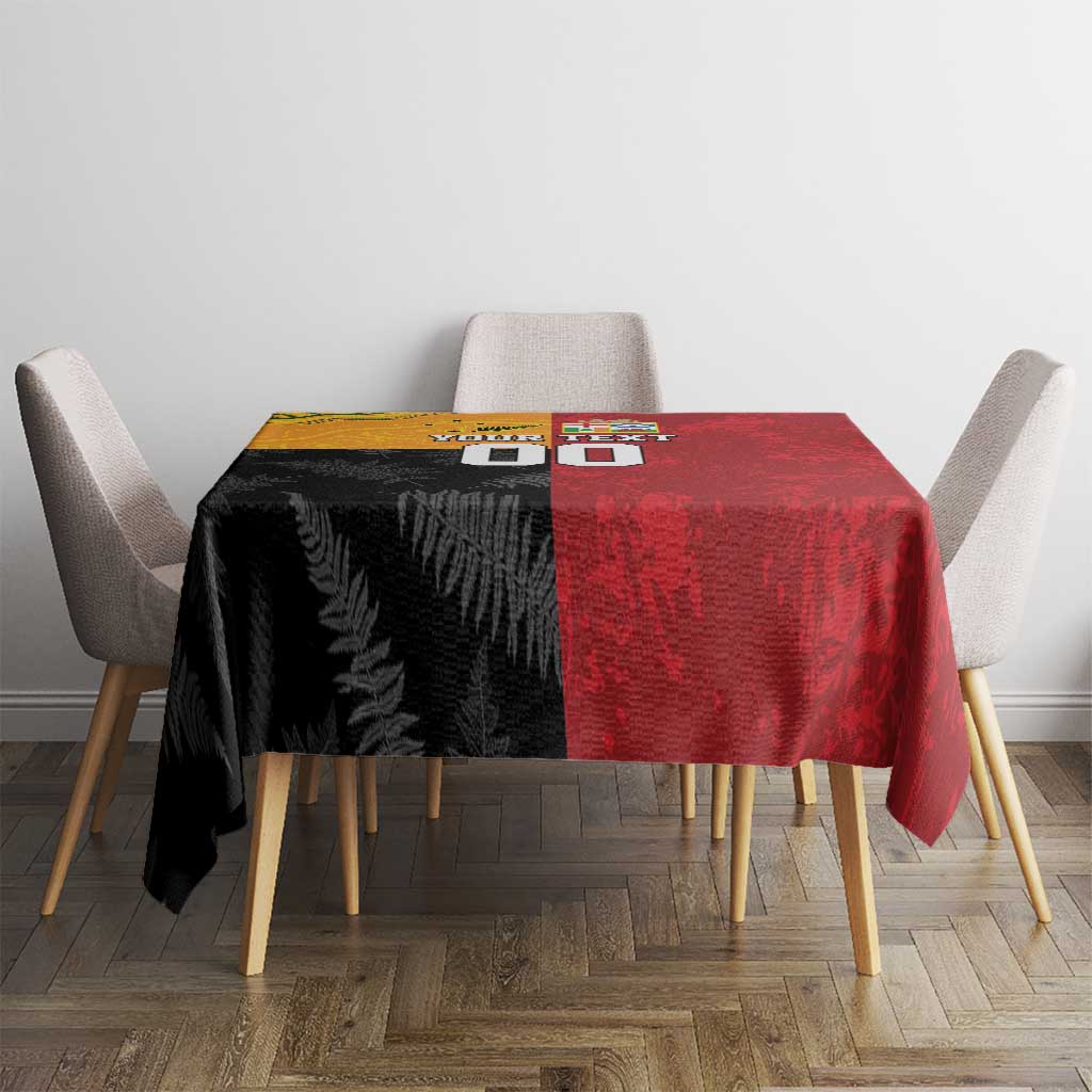 Custom British Lions-AUNZ Tablecloth Australia-New Zealand Indigenous Motif LT9 - Polynesian Pride