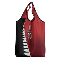 Custom British Lions New Zealand Grocery Bag Half Black Fern LT9 - Polynesian Pride