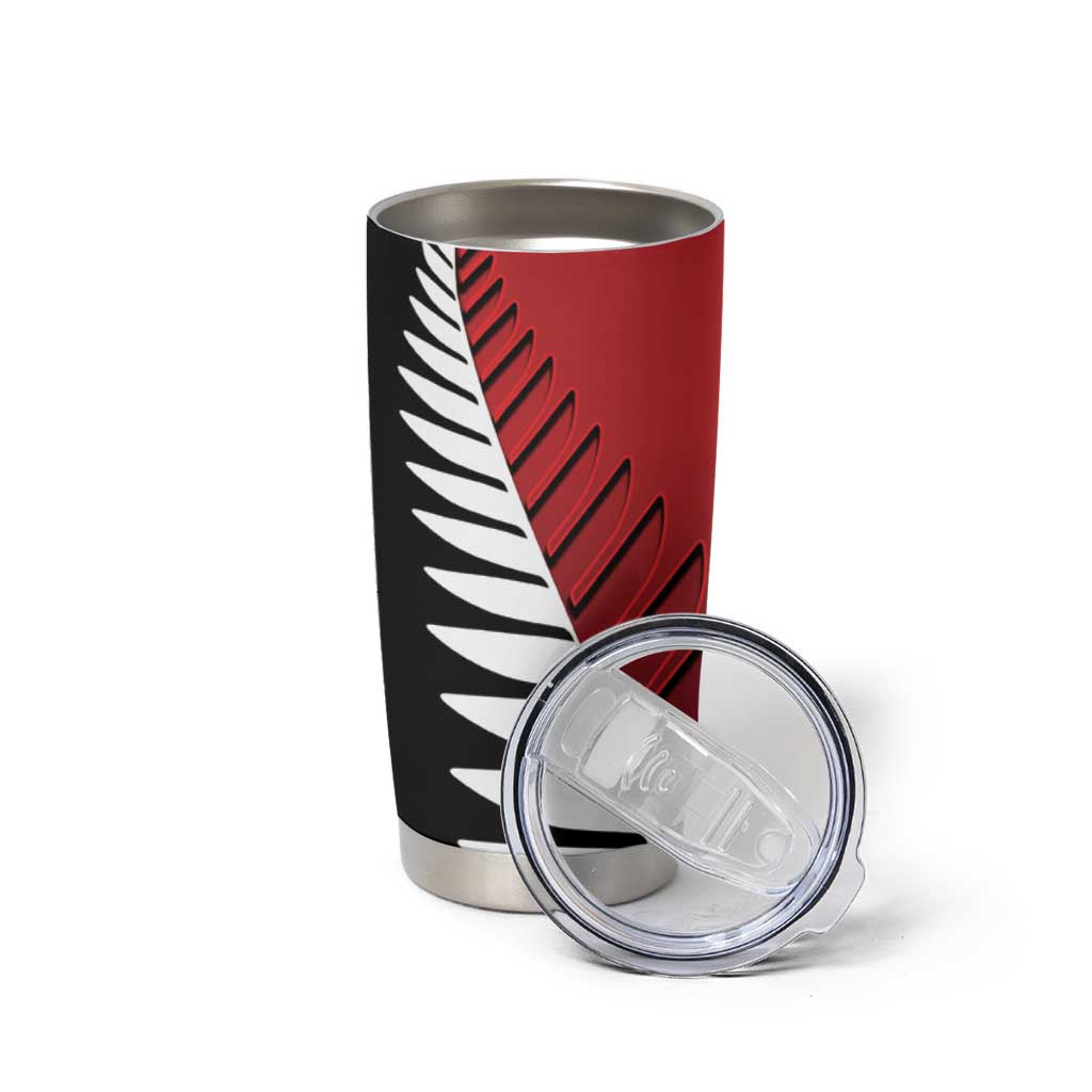 Custom British Lions New Zealand Tumbler Cup Half Black Fern