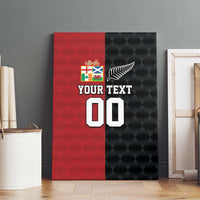 Custom British Lions New Zealand Canvas Wall Art Sporty Style LT9 - Polynesian Pride