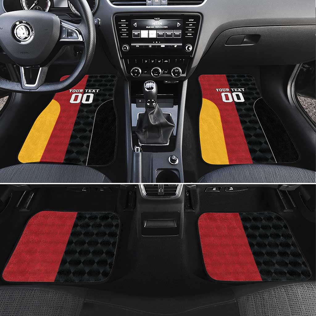 Custom British Lions New Zealand Car Mats Sporty Style LT9 Set 4pcs Black - Polynesian Pride