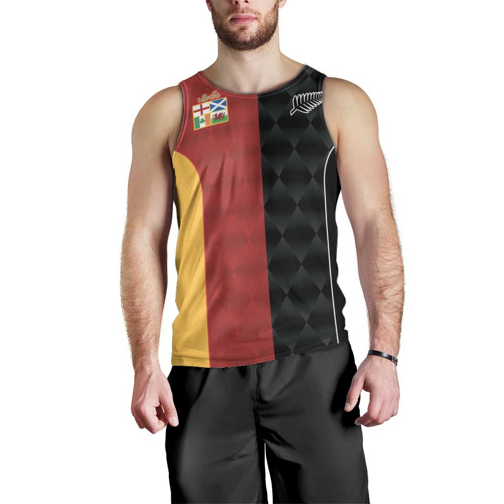 Custom British Lions New Zealand Men Tank Top Sporty Style LT9 - Polynesian Pride