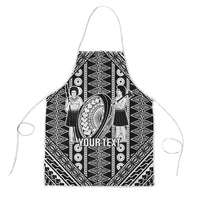 Fiji Custom Rugby National Heritage Apron Black Traditional Masi Inspired
