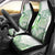 Its Okay Green Ribbon Personalised Car Seat Cover Polynesian Depression Awareness