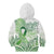 Its Okay Green Ribbon Personalised Kid Hoodie Polynesian Depression Awareness