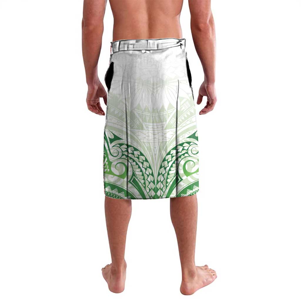 Its Okay Green Ribbon Personalised Lavalava Polynesian Depression Awareness LT9 - Polynesian Pride