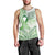 Its Okay Green Ribbon Personalised Men Tank Top Polynesian Depression Awareness