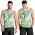 Its Okay Green Ribbon Personalised Men Tank Top Polynesian Depression Awareness