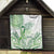 Its Okay Green Ribbon Personalised Quilt Polynesian Depression Awareness