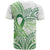 Its Okay Green Ribbon Personalised T Shirt Polynesian Depression Awareness