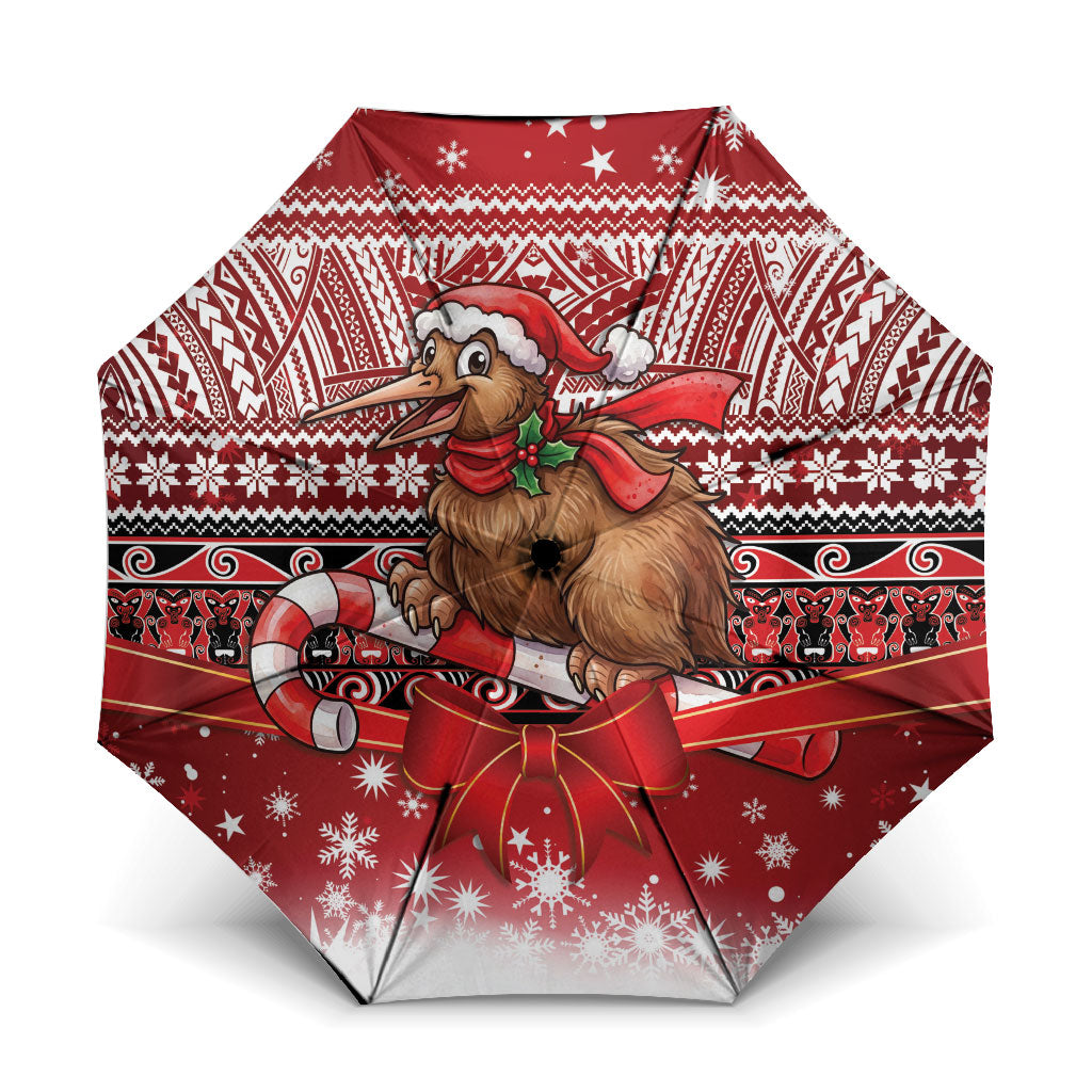 New Zealand Kiwi Bird Christmas Umbrella Maori Inspired Knitted Patterns