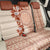 Fiji Tagimoucia Flower With Tapa Tribal Back Car Seat Cover Beige Color LT9