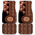 Fiji Tagimoucia Flower With Tapa Tribal Car Mats Brown Color LT9 Brown - Polynesian Pride