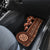 Fiji Tagimoucia Flower With Tapa Tribal Car Mats Brown Color LT9 - Polynesian Pride