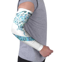 Kahui Whetu Paua shell Kowhaiwhai Taniko Personalised Arm Sleeves Manta Ray Shark-Turtle Maori Tribal Style