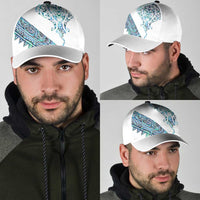Kahui Whetu Paua shell Kowhaiwhai Taniko Classic Cap Manta Ray Shark-Turtle Maori Tribal Style LT9 - Polynesian Pride