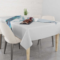 Kahui Whetu Paua shell Kowhaiwhai Taniko Personalised Tablecloth Manta Ray Shark-Turtle Maori Tribal Style LT9 - Polynesian Pride