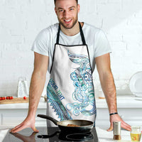 Kahui Whetu Paua shell Kowhaiwhai Taniko Personalised Apron Taniwha Maori Tribal Style LT9 - Polynesian Pride