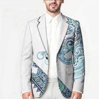 Kahui Whetu Paua shell Kowhaiwhai Taniko Personalised Blazer Taniwha Maori Tribal Style LT9 - Polynesian Pride
