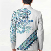 Kahui Whetu Paua shell Kowhaiwhai Taniko Personalised Blazer Taniwha Maori Tribal Style LT9 - Polynesian Pride