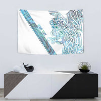 Kahui Whetu Paua shell Kowhaiwhai Taniko Personalised Tapestry Taniwha Maori Tribal Style LT9 - Polynesian Pride