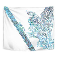 Kahui Whetu Paua shell Kowhaiwhai Taniko Personalised Tapestry Taniwha Maori Tribal Style LT9 - Polynesian Pride