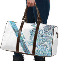 Kahui Whetu Paua shell Kowhaiwhai Taniko Personalised Travel Bag Taniwha Maori Tribal Style