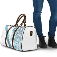 Kahui Whetu Paua shell Kowhaiwhai Taniko Personalised Travel Bag Taniwha Maori Tribal Style