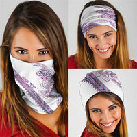 Mawhero Paua shell Kowhaiwhai Taniko Personalised Neck Gaiter Taniwha Maori Tribal Style LT9 - Polynesian Pride