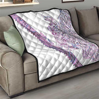 Mawhero Paua shell Kowhaiwhai Taniko Personalised Quilt Taniwha Maori Tribal Style