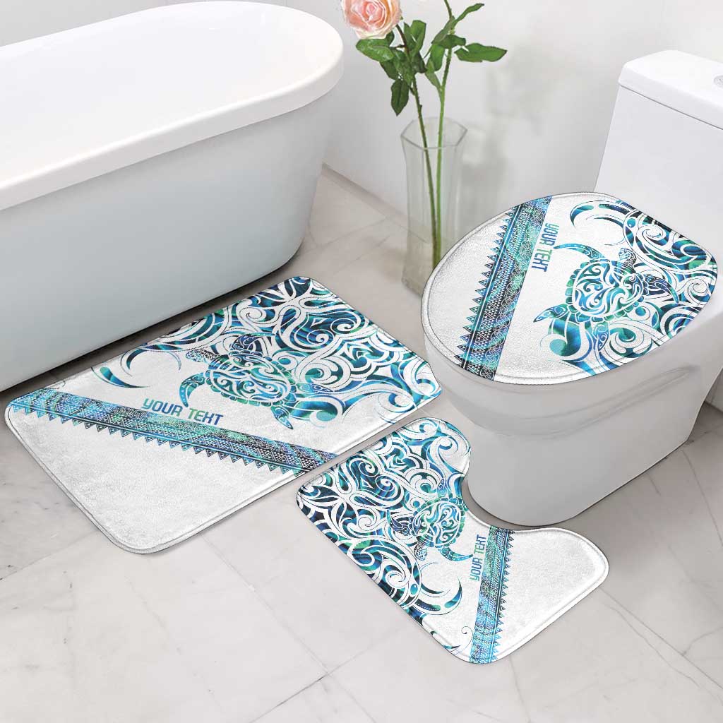 Kahui Whetu Paua shell Kowhaiwhai Taniko Personalised Bathroom Set Turtle Tattoo Maori Tribal Style LT9 - Polynesian Pride