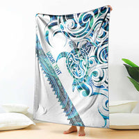 Kahui Whetu Paua shell Kowhaiwhai Taniko Personalised Blanket Turtle Tattoo Maori Tribal Style LT9 - Polynesian Pride