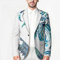 Kahui Whetu Paua shell Kowhaiwhai Taniko Personalised Blazer Turtle Tattoo Maori Tribal Style LT9 - Polynesian Pride
