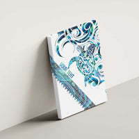 Kahui Whetu Paua shell Kowhaiwhai Taniko Personalised Canvas Wall Art Turtle Tattoo Maori Tribal Style