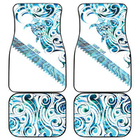 Kahui Whetu Paua shell Kowhaiwhai Taniko Personalised Car Mats Turtle Tattoo Maori Tribal Style LT9 - Polynesian Pride
