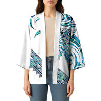 Kahui Whetu Paua shell Kowhaiwhai Taniko Personalised Kimono Turtle Tattoo Maori Tribal Style LT9 - Polynesian Pride