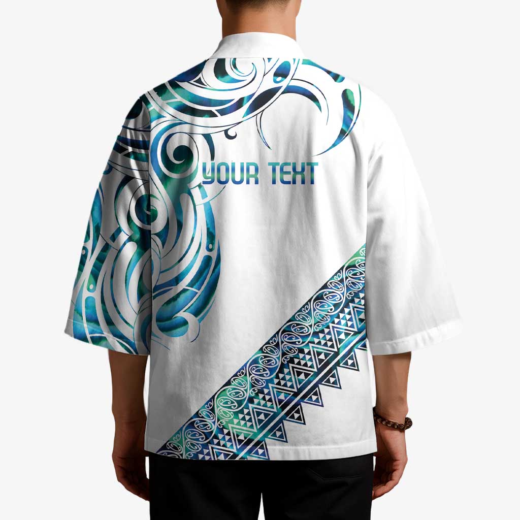 Kahui Whetu Paua shell Kowhaiwhai Taniko Personalised Kimono Turtle Tattoo Maori Tribal Style LT9 - Polynesian Pride