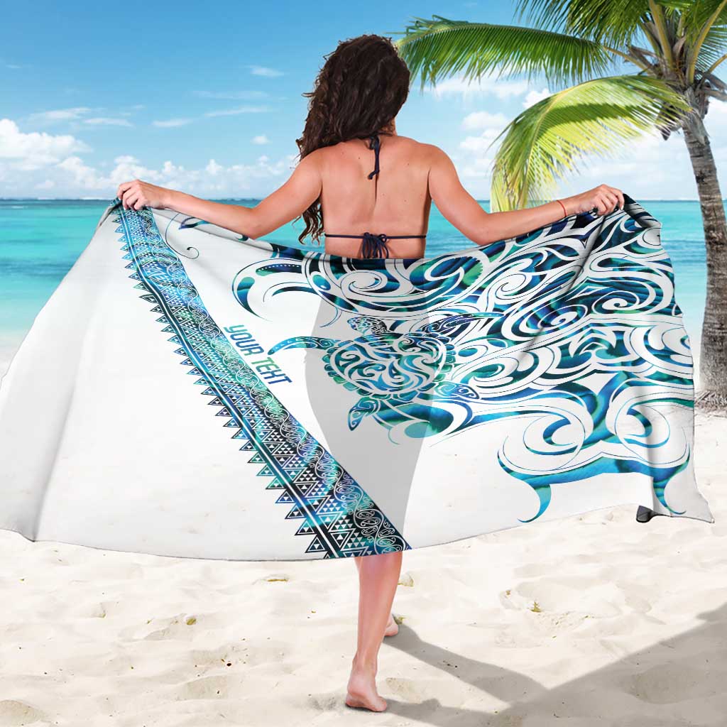 Kahui Whetu Paua shell Kowhaiwhai Taniko Personalised Sarong Turtle Tattoo Maori Tribal Style LT9 - Polynesian Pride