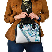 Kahui Whetu Paua shell Kowhaiwhai Taniko Personalised Shoulder Handbag Turtle Tattoo Maori Tribal Style LT9 - Polynesian Pride